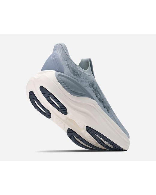 Hoka One One Blue Skyward Laceless Recovery Shoes