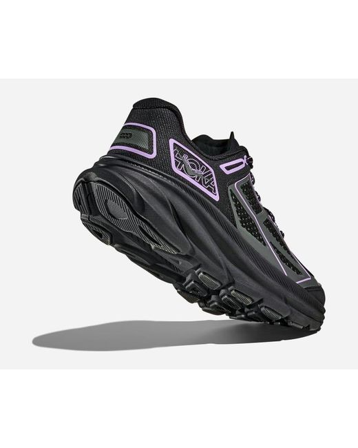 Hoka One One Black Clifton One9 Lifestyle Shoes