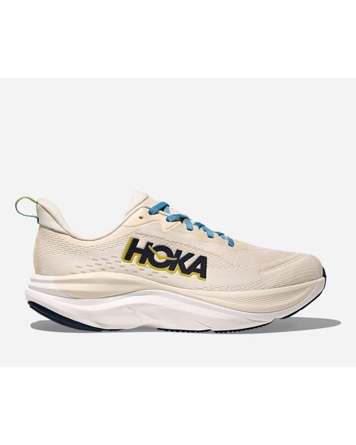Hoka One One White Skyflow Road Running Shoes for men