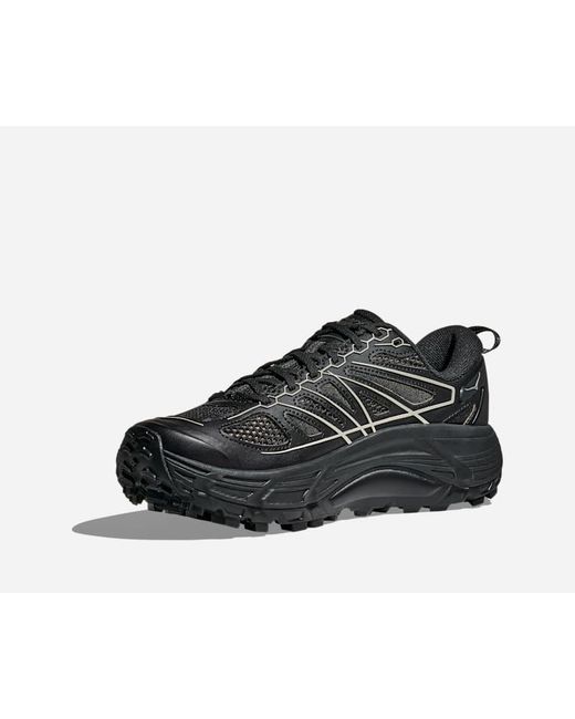 Hoka One One Black Stealth/tech Mafate Speed 2 Lifestyle Shoes