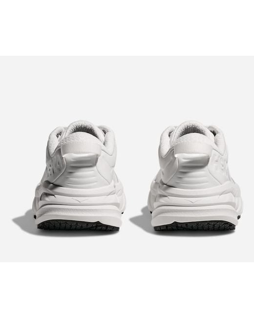 Hoka One One White Bondi Sr Road Running Shoes