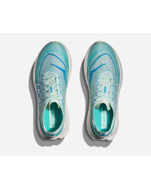 Hoka One One Blue Mach X 2 Road Running Shoes