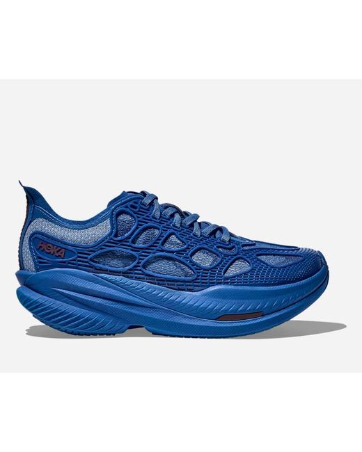 Hoka One One Blue Mach X Caged Lifestyle Shoes