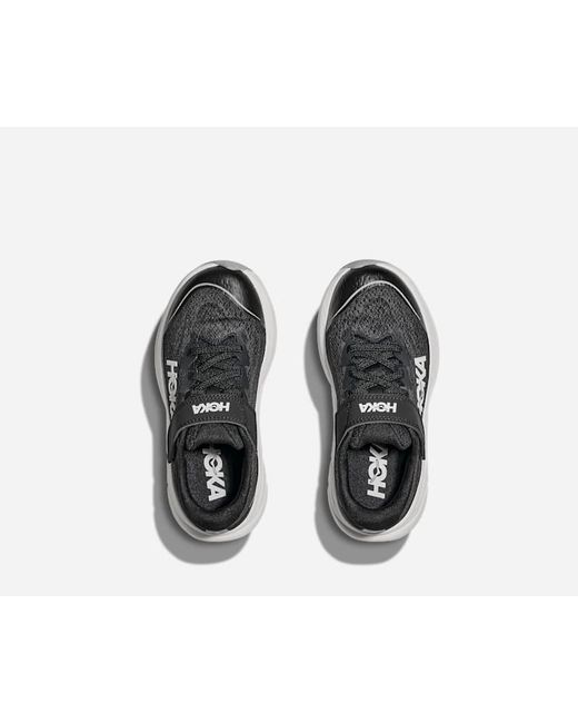 Hoka One One Black Kid's Rincon 4 Road Running Shoes