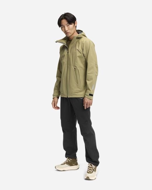 Hoka One One Green Transport Jacket Gore-tex for men
