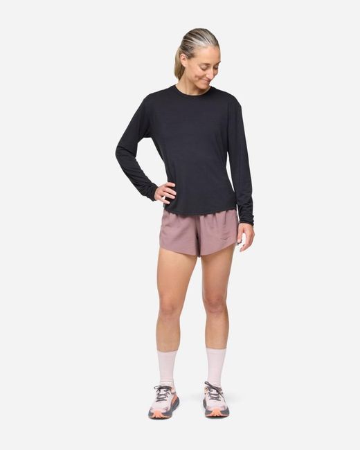 Hoka One One Blue Essential Ls T-shirt