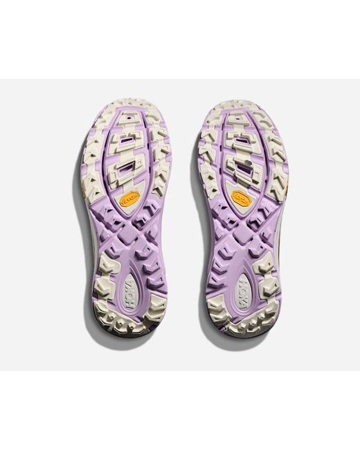 Hoka One One White Mafate Three2 Lifestyle Shoes