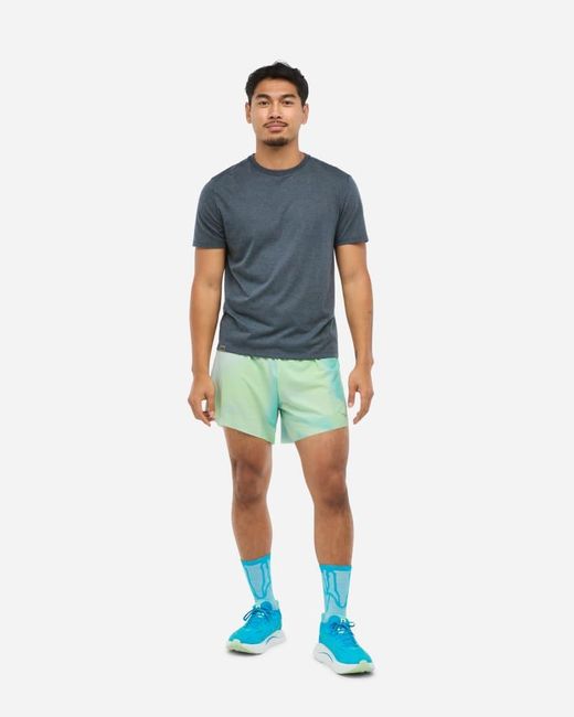 T-Shirt À Manches Courtes Glidetech Pour Homme En Taille Hoka One One pour homme en coloris Blue