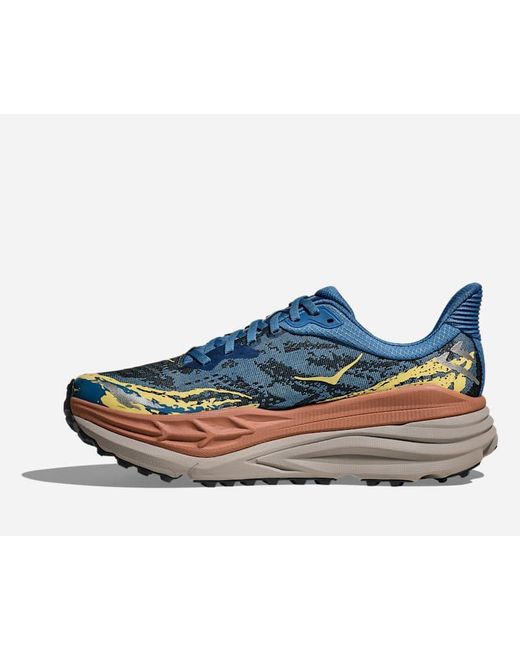 Hoka One One Blue Stinson 7 Trail Shoes for men