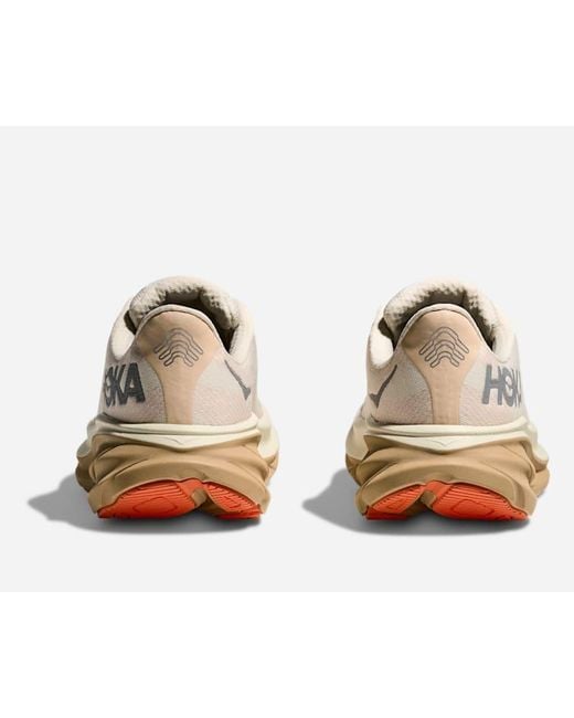 Hoka One One White Clifton 9 Gore-tex Road Running Shoes