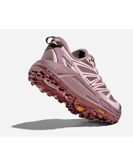 Hoka One One Pink Mafate Speed 2 Lifestyle Shoes