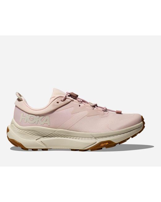 Hoka One One Pink Transport Hiking Shoes