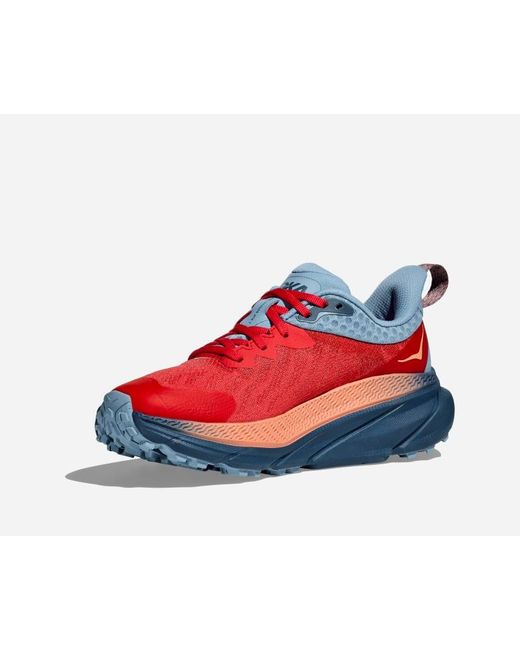 Hoka One One Red Challenger 7 Gore-tex Trail Shoes