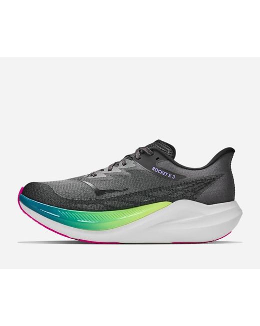 Hoka One One Blue Rocket X 3 Race Shoes