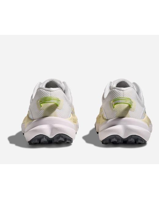 Hoka One One White Torrent 4 Trail Shoes