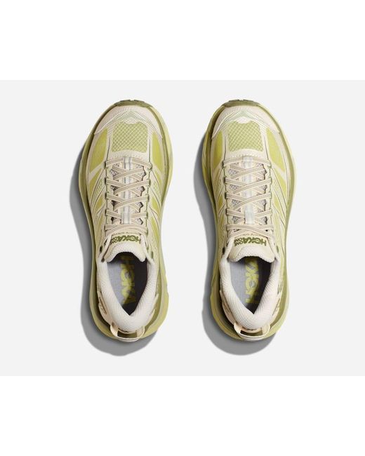 Hoka One One Multicolor Mafate Speed 2 Schuhe in Eggnog/Celery Root Größe 42 | Lifestyle