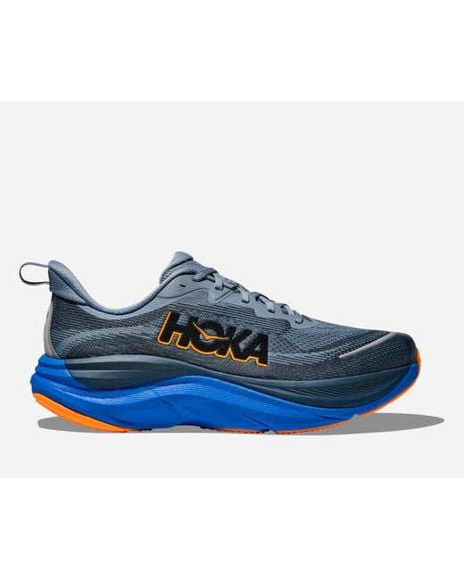 Hoka One One Blue Skyflow Road Running Shoes for men