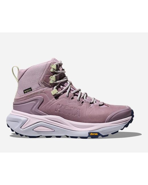 Hoka One One Purple Kaha 3 Gore-tex Hiking Shoes
