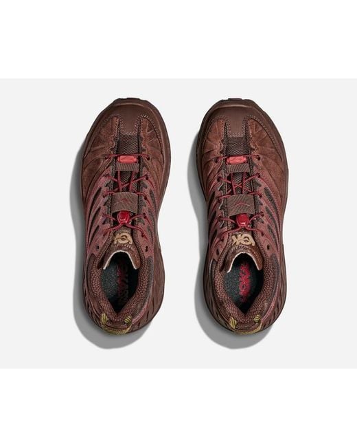 Hoka One One Brown Elite Terrain System Stinson Evo Og Lifestyle Shoes