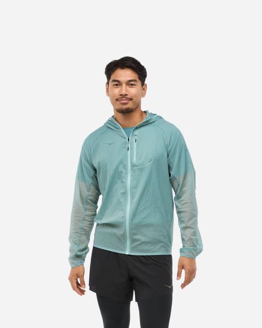 Hoka One One Blue Skyflow Jacket for men