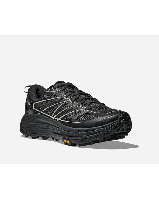 Hoka One One Black Stealth/tech Mafate Speed 2 Lifestyle Shoes