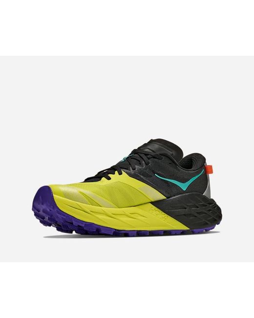 Hoka One One Yellow Speedgoat 7 Trail Shoes for men