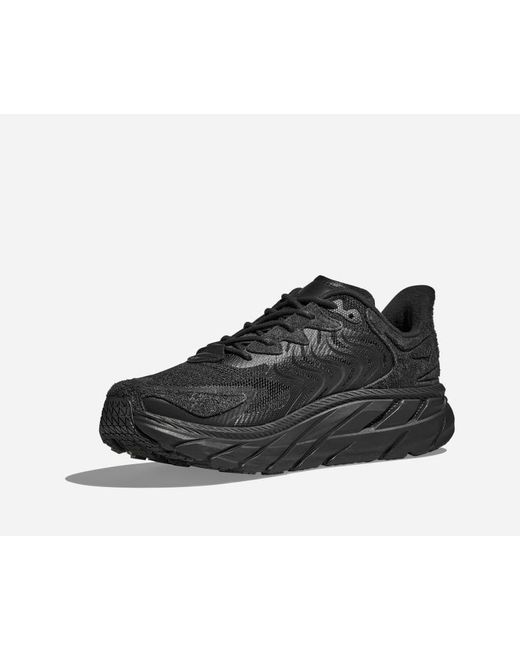 Hoka One One Clifton LS Schuhe in Black/Asphalt Größe 38 | Gehen
