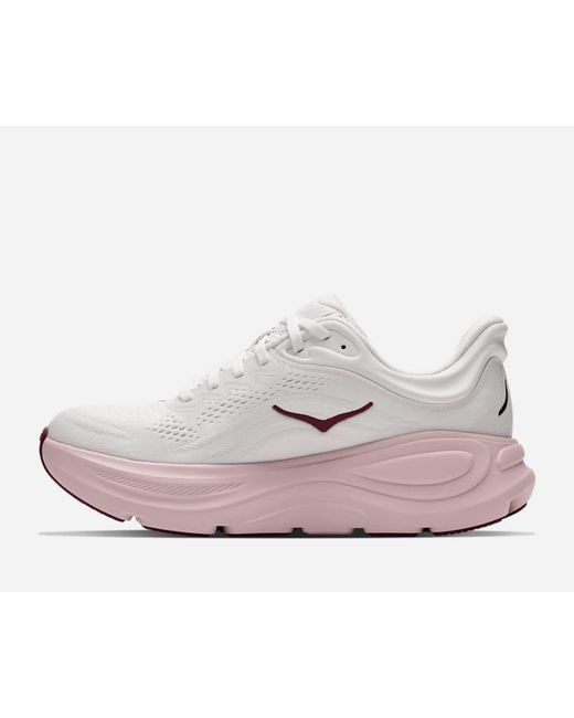 Hoka One One Pink Bondi 9 Road Running Shoes