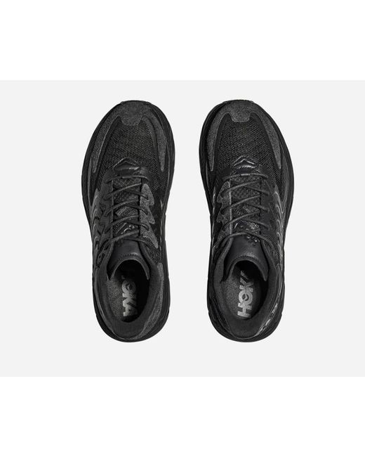 Hoka One One Black Clifton Ls Walking Shoes