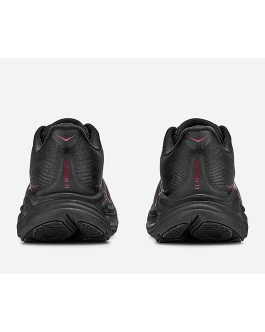 Hoka One One Black Clifton 11 Road Running Shoes for men