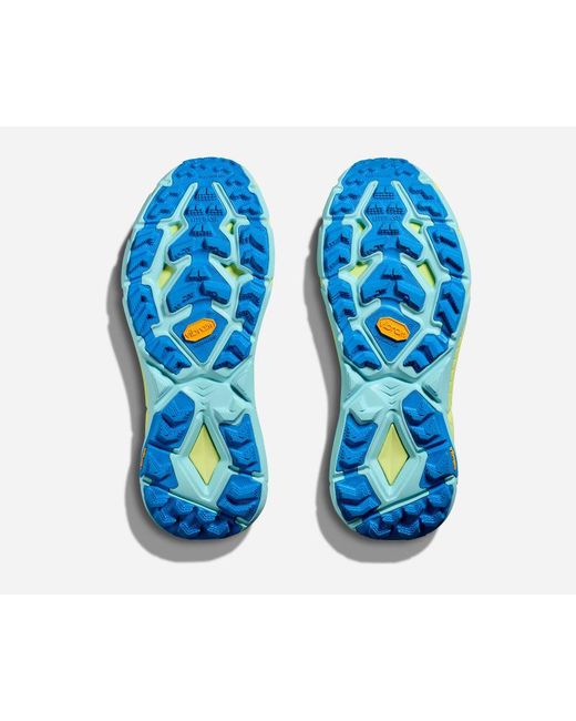 Hoka One One Blue Mafate Speed 4 Trail Shoes for men