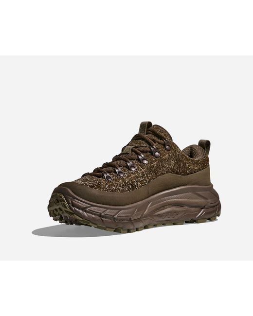 Hoka One One Brown Elite Terrain System Tor Summit Shoes