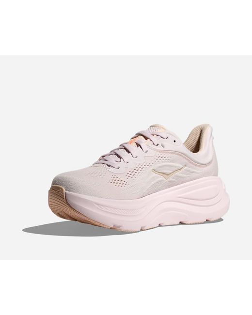 Hoka One One Pink Bondi 9 Road Running Shoes