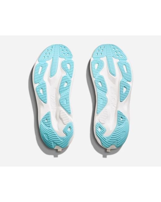 Hoka One One White Skyflow Road Running Shoes