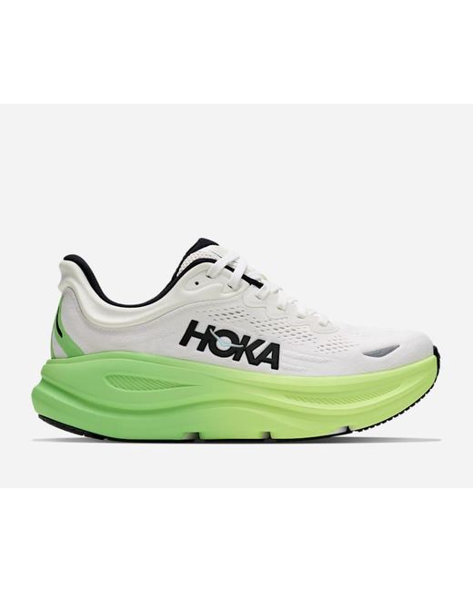 Hoka One One Green Bondi 9 Road Running Shoes