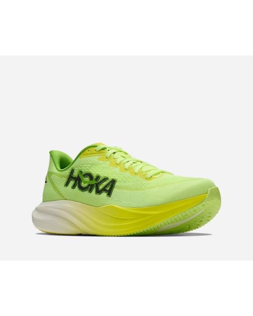 Hoka One One Yellow Mach 7 Road Running Shoes for men