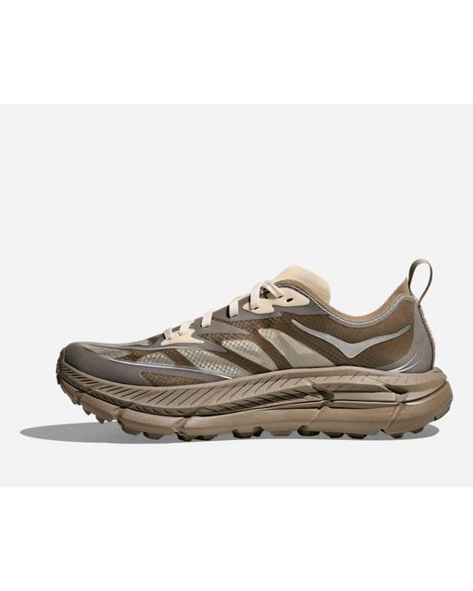 Hoka One One Gray Mafate Speed 4 Lite Lifestyle Shoes