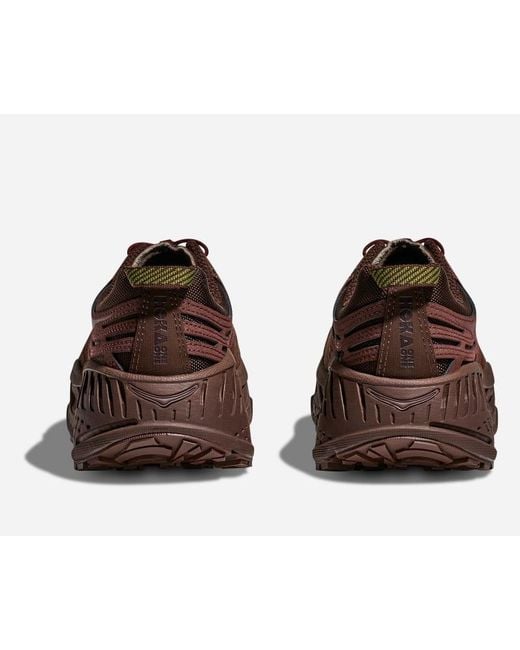 Hoka One One Brown Elite Terrain System Stinson Evo Og Lifestyle Shoes