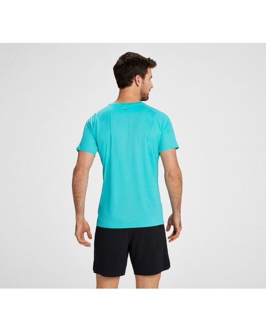 T-shirt à manches courtes Glide pour Homme en Ceramic Taille S | T-Shirts À Manches Courtes Hoka One One pour homme en coloris Blue