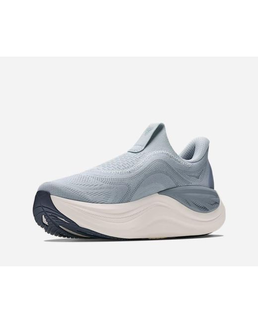 Hoka One One Blue Skyward Laceless Recovery Shoes
