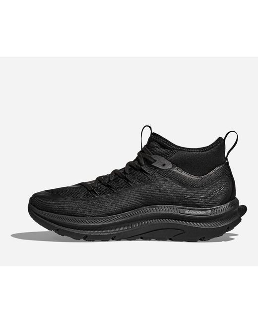 Hoka One One Black Kawana Mid Lifestyle Shoes for men