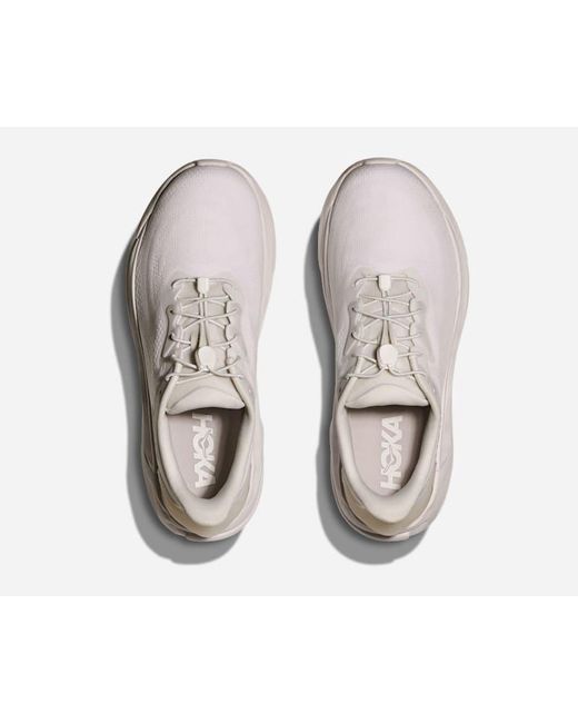 Hoka One One White Arahi Sr Walking Shoes