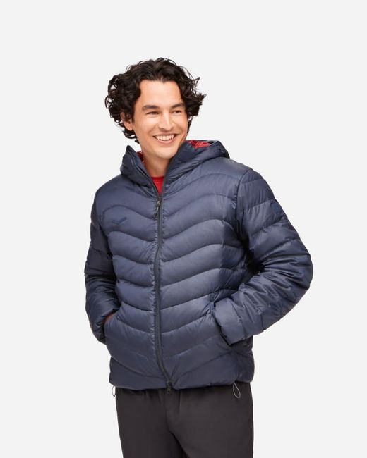 Hoka One One Blue Outseeker Down Jacket for men