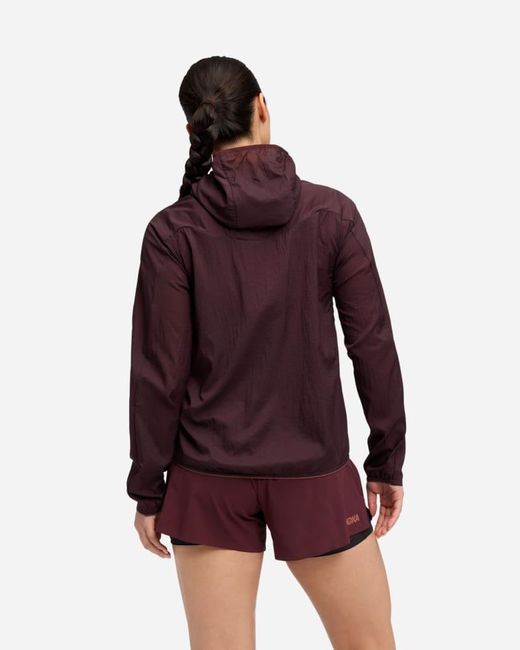 Hoka One One Red Skyflow Jacket