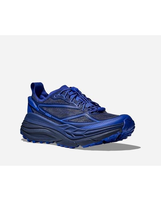 Hoka One One Blue Stinson One7 Trail Shoes