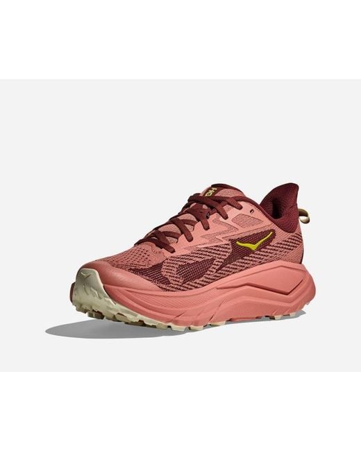 Hoka One One Red Challenger 8 Road Running Shoes