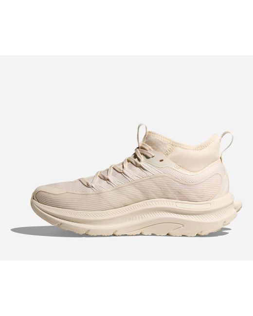 Hoka One One White Kawana Mid Lifestyle Shoes