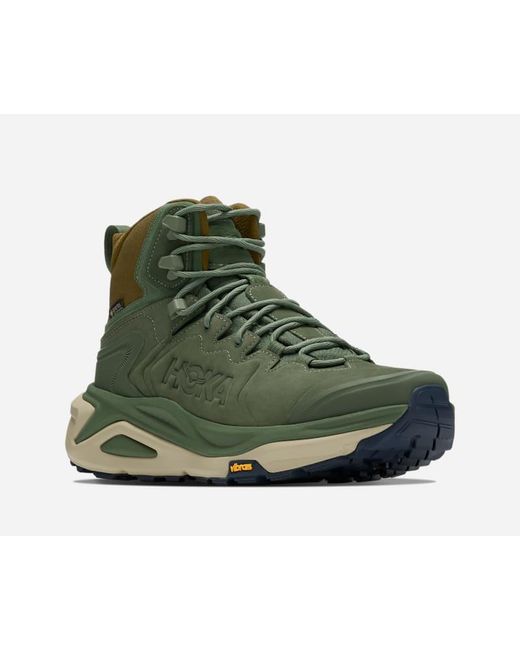 Hoka One One Green Kaha 3 Gore-tex Hiking Shoes for men
