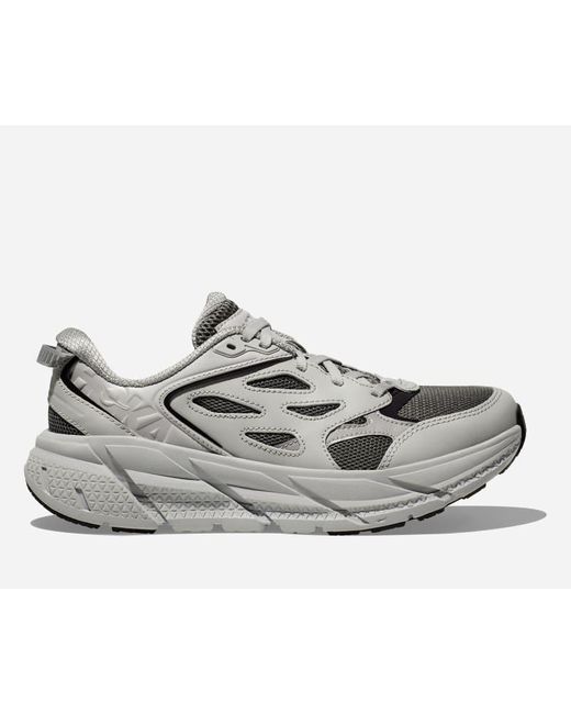 Hoka One One Gray Clifton L Walking Shoes