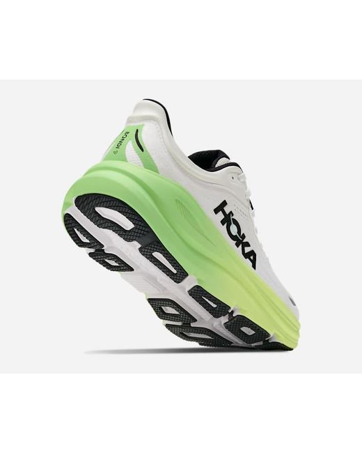 Hoka One One Green Bondi 9 Road Running Shoes
